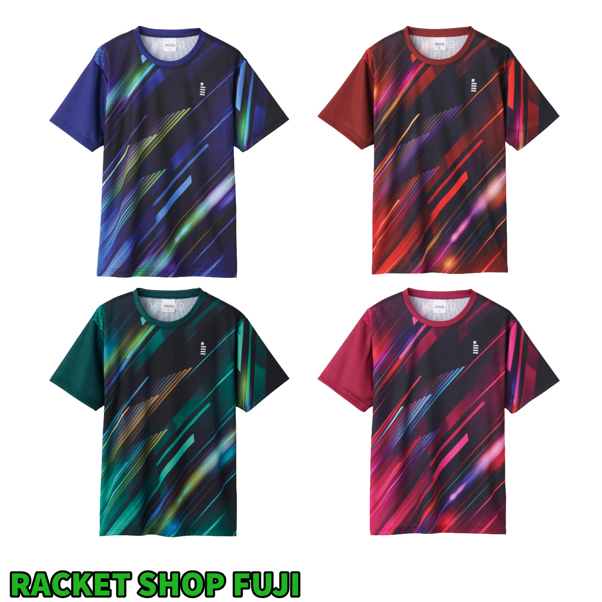 バドミントンシャツ K TSUNEYAMA JAPAN バドミントンゲームシャツ