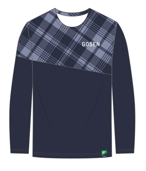 テニスGOSEN長袖Tシャツ 限定 素っ気 テニスGOSEN長袖Tシャツ 限定 素っ気