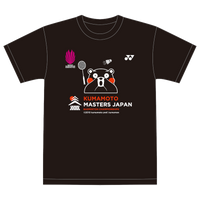 【再春館製薬所バドミントンチーム】YONEX熊本マスターズジャパン カモンTシャツ くまモンver.