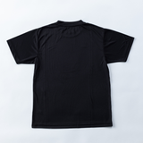 【再春館製薬所バドミントンチーム】【イフミック加工パフォーマンスウェア】ブロッキング・ブルーTシャツ くまモンver.